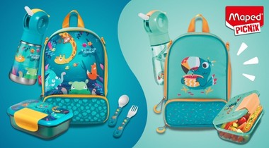 Felszerelt uzsonnás táskák, friss minták