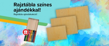 Rajztábla színes ajándékkal!